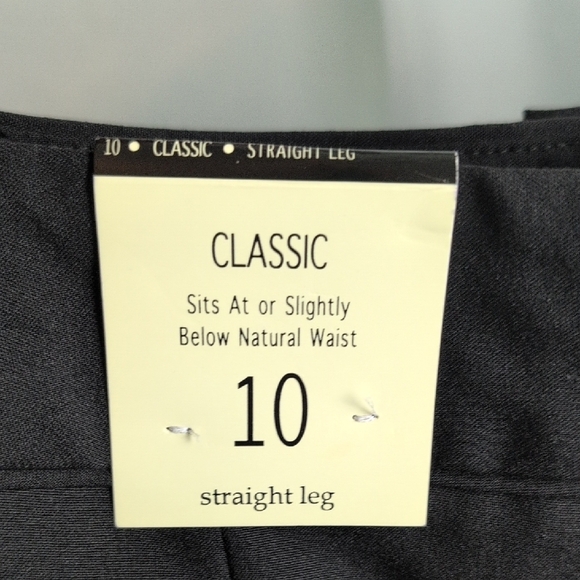 Catos Black Tailored Trousers for Professional Wear. Net. Size 10 - Picture 8 of 10